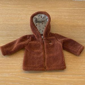 Carter’s Brown Plush Sherpa Coat